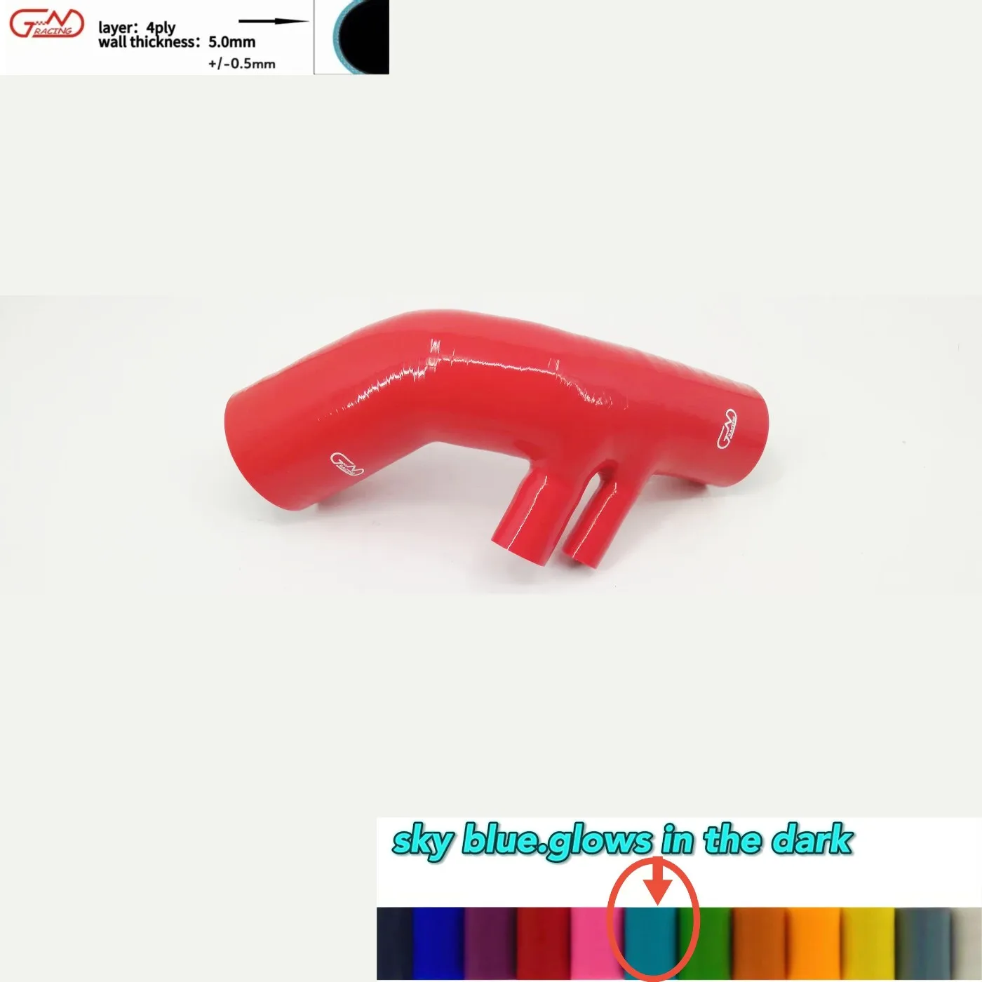 FOR NISSAN Skyline R32 turbo induction pipe hose RB20DET Silicone   Hose Kit