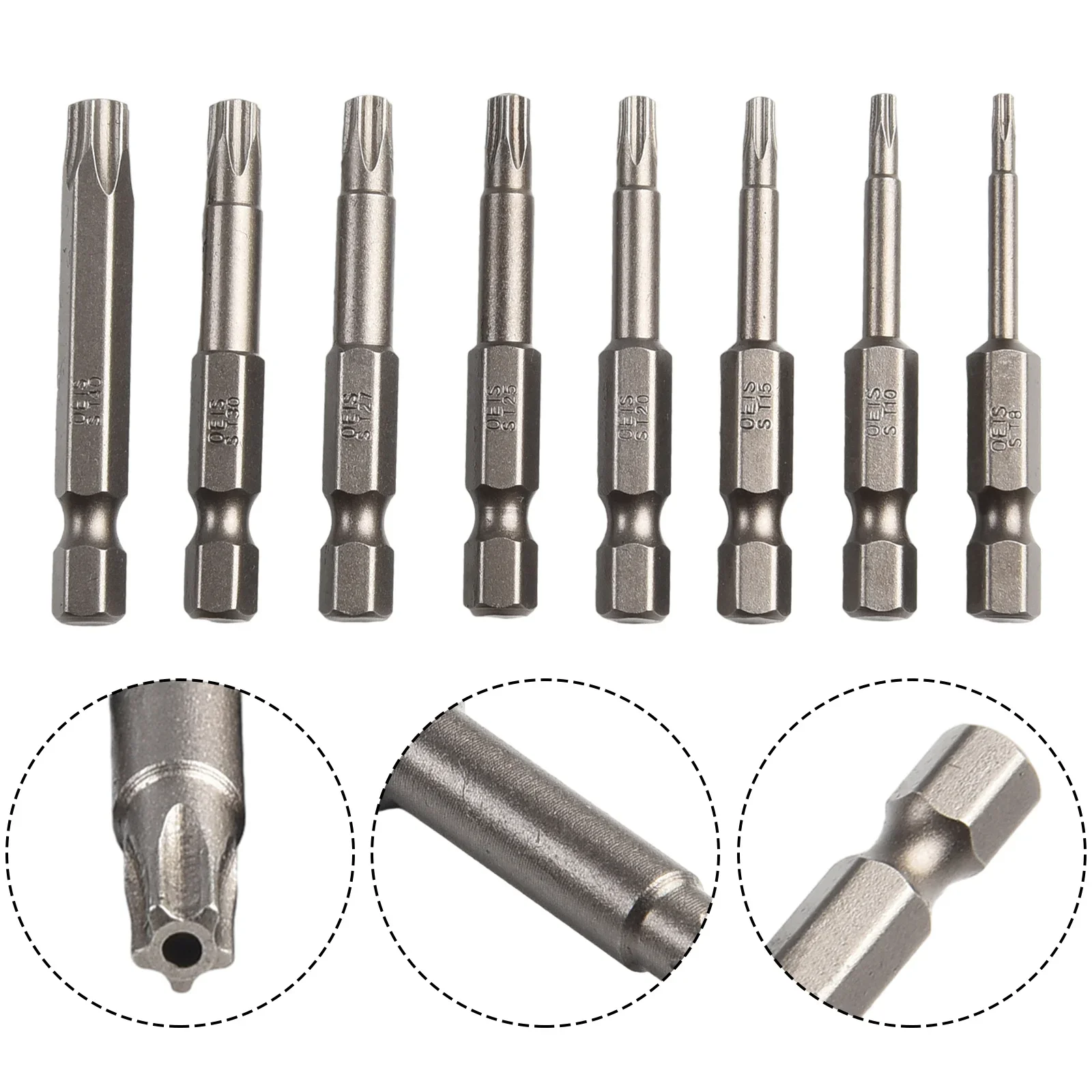 Magnetischer Torx-Schrauben dreher manuelle elektrische Schrauben dreher Sechs kant schaft mm Stück breite Palette von Torx s bequemes Design