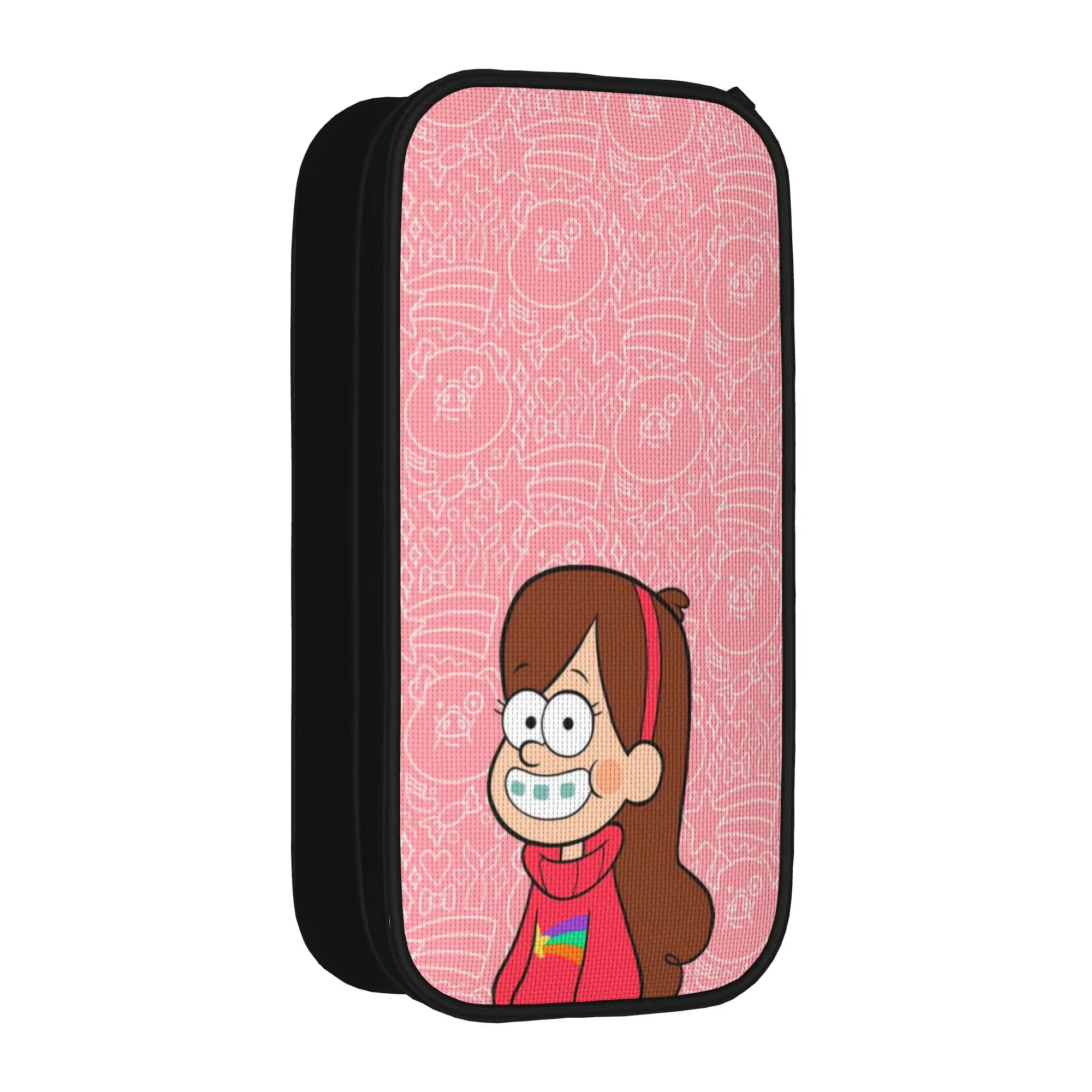 Creative Gravitys Falls Pencil Cases  Pencilcases Pen Box for Girls Boys Big Capacity Bag Students School Zipper Stationery