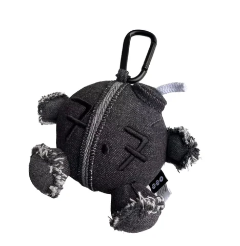 10pcs/lot 8cm cute Black Army plush Keychain Dolls toys bag charms fans gifts