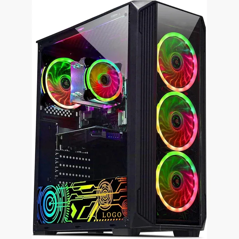 Torri desktop all'ingrosso Computer da gioco per PC Set completo Intel Core I7 4.0Ghz GTX 1660S 6GB 32GB DDR4 RAM 1TB SSD Ventole RGB per giocatori