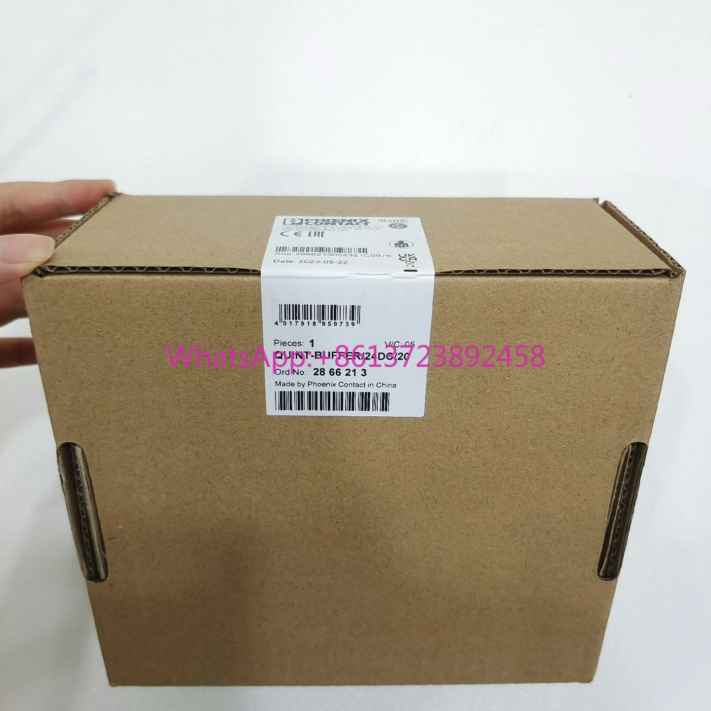 

2866213 PHOENIX QUINT-BUFFER/24DC/20 - buffer module, brand new original in stock