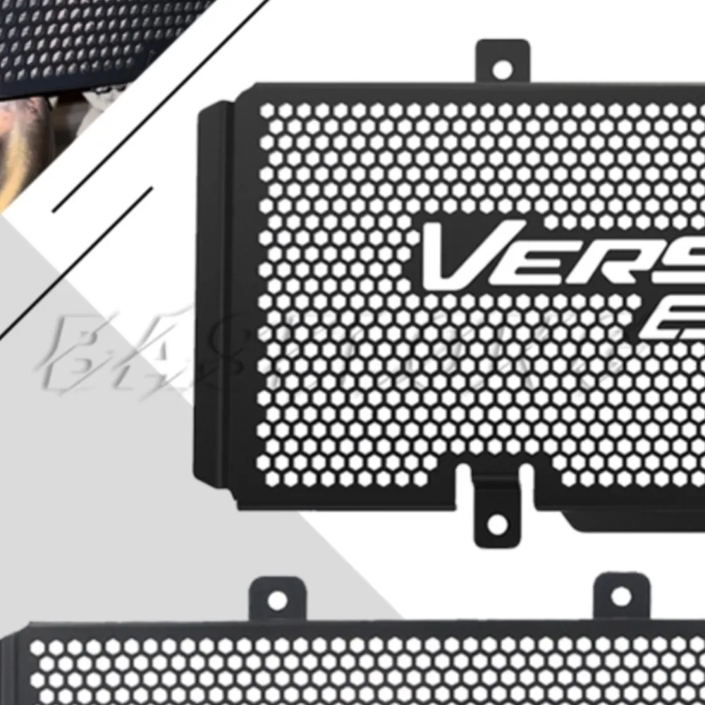 

For Kawasaki Versys 650 Versys650 2006 2007 2008 2009 2010 - 2026 Radiator Guard Protector Grille Cover Motorcycle Accessories