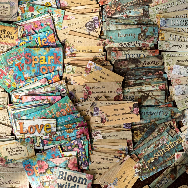 السيد ورقة 150 قطعة/3 أكياس حديقة كلمة الخضار سلسلة النسيج ملصق حزمة DIY بها بنفسك كتيب القصاصات ألبوم إطار صور مذكرات شنق العلامة #2