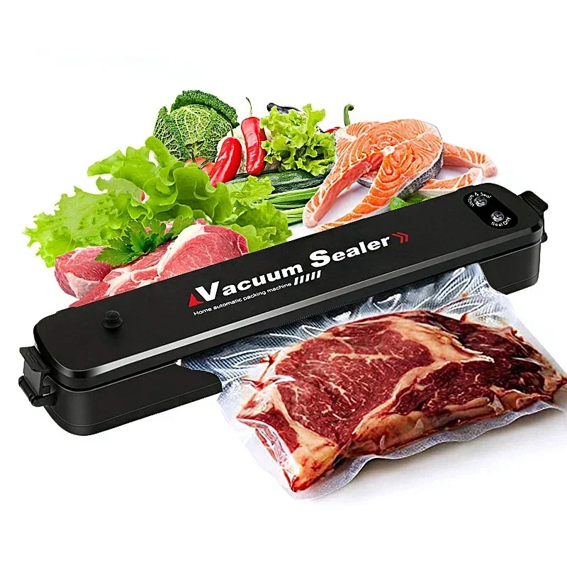 Vacuum Sealer Machine EU Plug Free Gift 10pcs Saver Bags Kitchen Vacuum Packer Machine Small Sealing Machine Food Vacuum Sealer