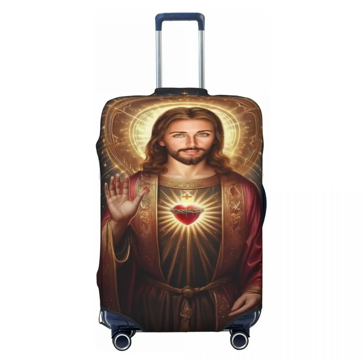 

Чехол на чемодан Lord Иисуса Христа, моющиеся дорожные чехлы для багажа 18-32 дюймов