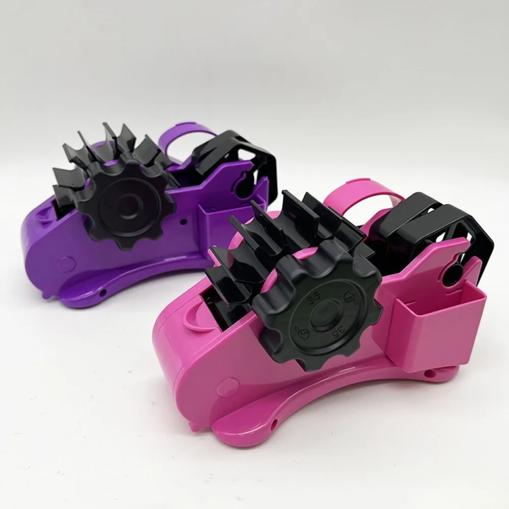 

Multi-roll Cutting Semi-Automatic Tape Dispenser Reusable with Compartment Thermal Tape Dispenser 35mm Portable Tape Holder