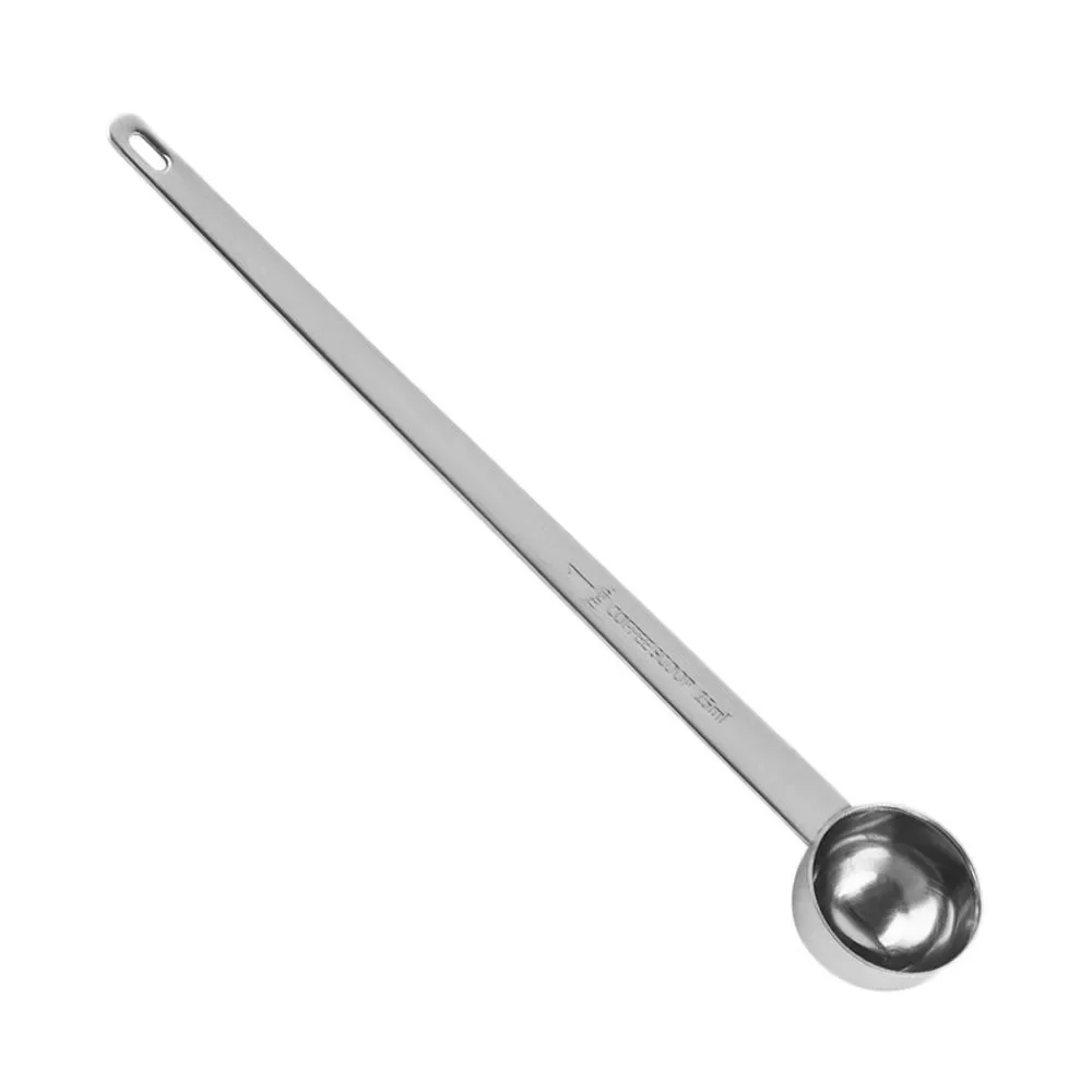 Stainless Steel Coffee Scoop Long Handle Thicken Measuring Tablespoon 5/10/15/20/25/30ML Coffee Measuring Spoon Powdered Milk