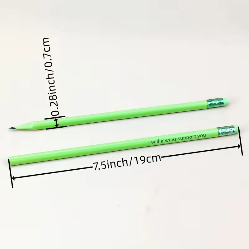 Customized Set of 50 Triangular Hb Pencils, Personalized and Customizable, Suitable for Writing, Sketching, Drawing, Etc., the Perfect Gift for Family and Friends