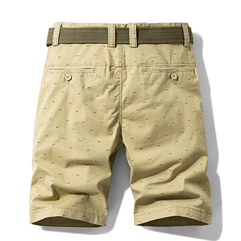 Men's Slim Fit Cargo Shorts Summer Multi Pockets Dot Tactical Shorts Outdoor Breathable Cotton Casual Cargo Shorts Male