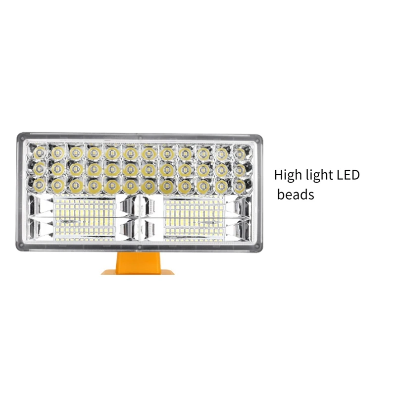 자동차 수리용 무선 야외 작업등, Dewalt 14.4-20V 리튬 이온 배터리용 LED 작업등, 40W, 4200LM