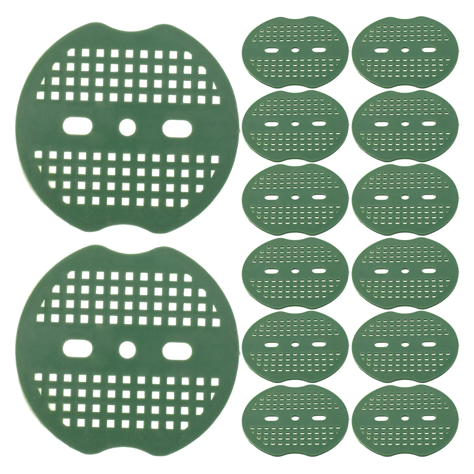 100Pcs Landscape Staple Gaskets Garden Fabric Washers for Yard Stakes Weed Barrier Turf Stabilizers Outdoor Ground Pads