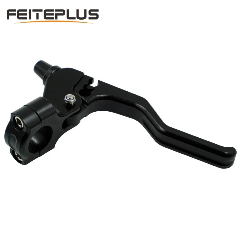 スタントクラッチレバー,22mmクランプ,アルミニウム合金CNC,左パフォーマンス,ホンダcb500,カワサキ忍者,トライアンフデイトナ用