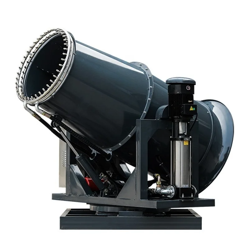 Coal shed mine steel mill ultra-low emission dust removal and dust suppression automatic mist shooter  fog cannon machine