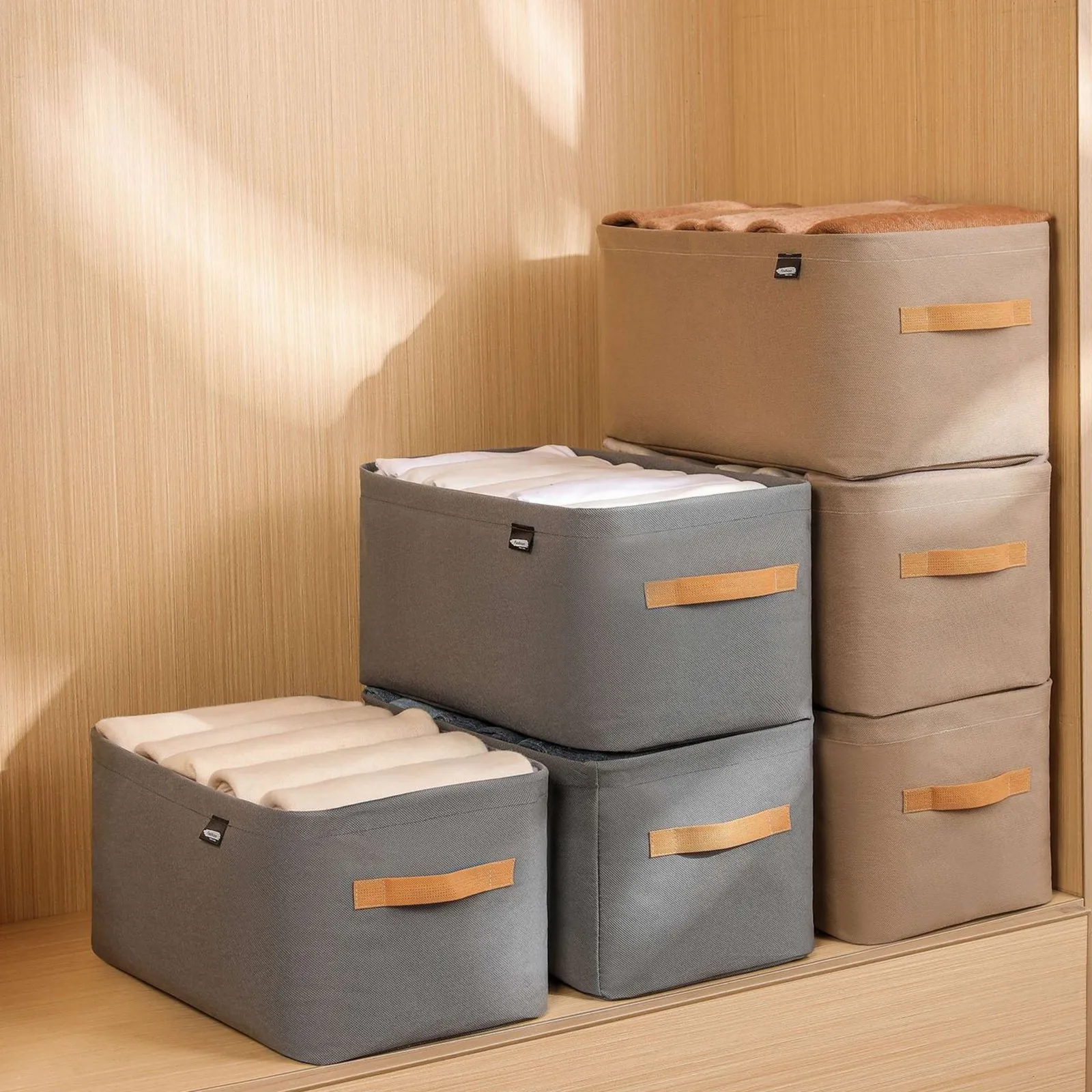 

Large Blanket Basket Rectangle Baskets For Storage Miscellaneous Items Clothing Living Room Toy Basket With Handle