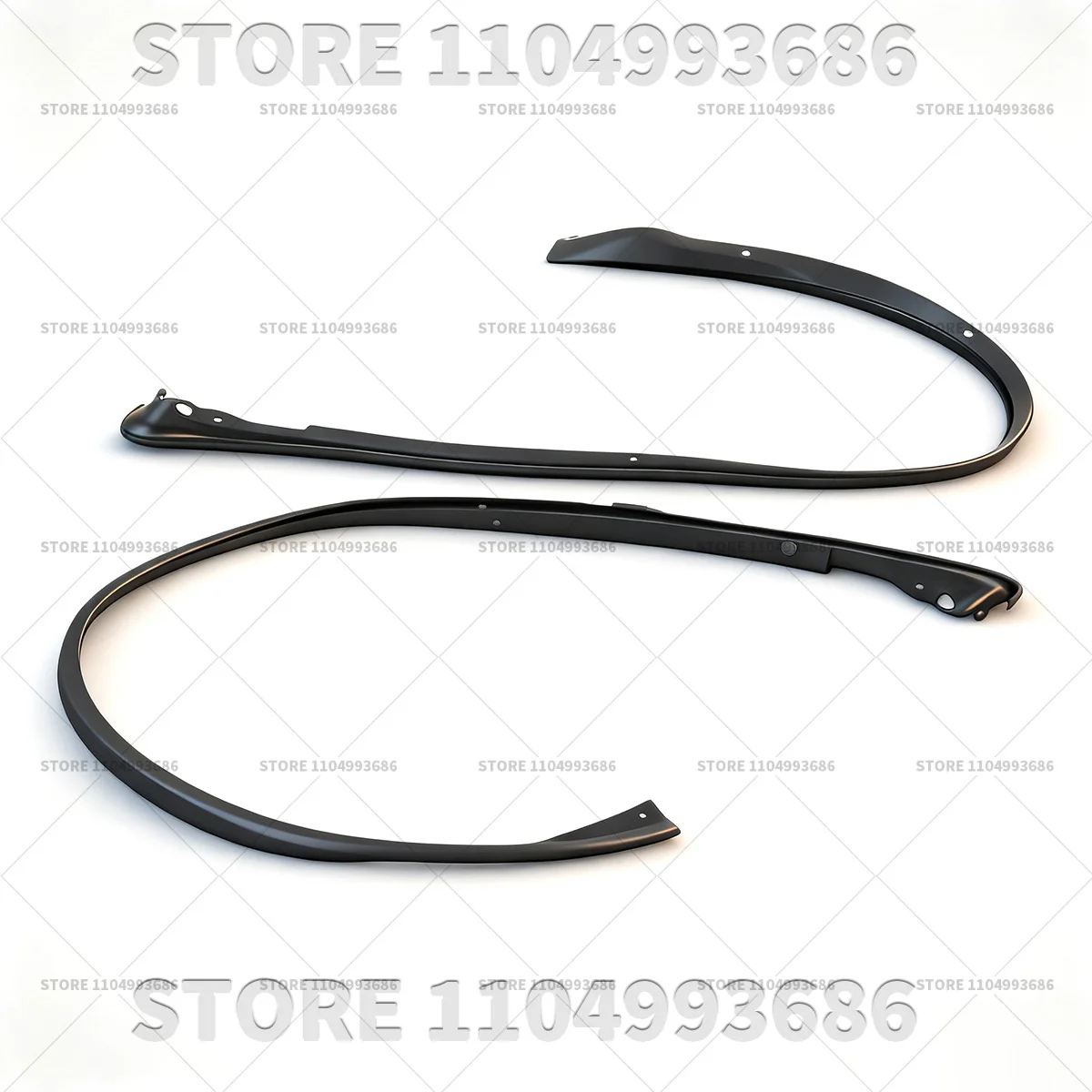 لبورشه 2010 2011 2012 2013 باناميرا 4S توربو S GTS (970) سيارة العلوي المطاط ختم الشريط تقليم كشافات شريط زخرفي #5