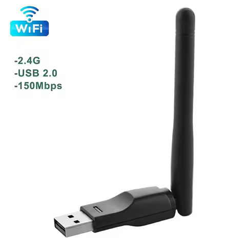 Mini USB WiFi Adapter 150Mbps 2.4GHz Wireless Network Card MT-7601 Network Card Wireless Wi-Fi Receiver for PC Laptop Desktop