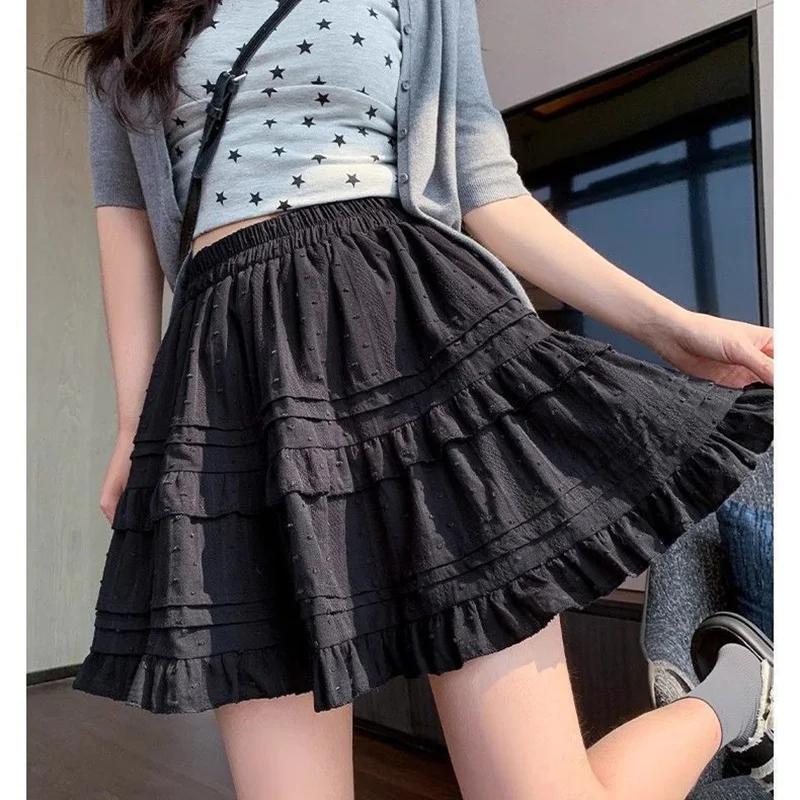 saia-feminina-elegante-de-verao-com-renda-e-cintura-alta-modelo-gode-fino-e-curto-para-mulheres