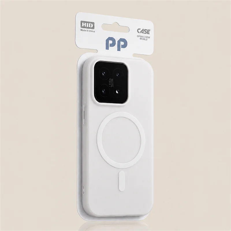 for Xiaomi 15 5G 2-Layer Jelly Design Translucent Cases Drop-proof Shockproof Protective Phone Covers Xiaomi15 Magnetic Armor view 3