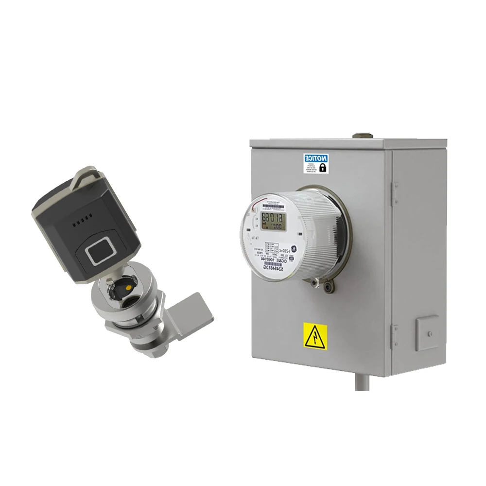 iP68 unlock record Industrial-grade Highly Privacy-Protected High Voltage Distribution Meter Box Lock