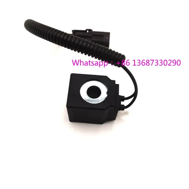 

Excavator accessories 55C 60C 70 75-9-10 pilot safety lock solenoid valve coil 12V/24V
