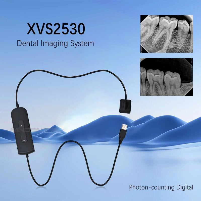 Dental X-Ray Digital Sensor Intraoral Digital Imaging System with Holders 2 Size Options