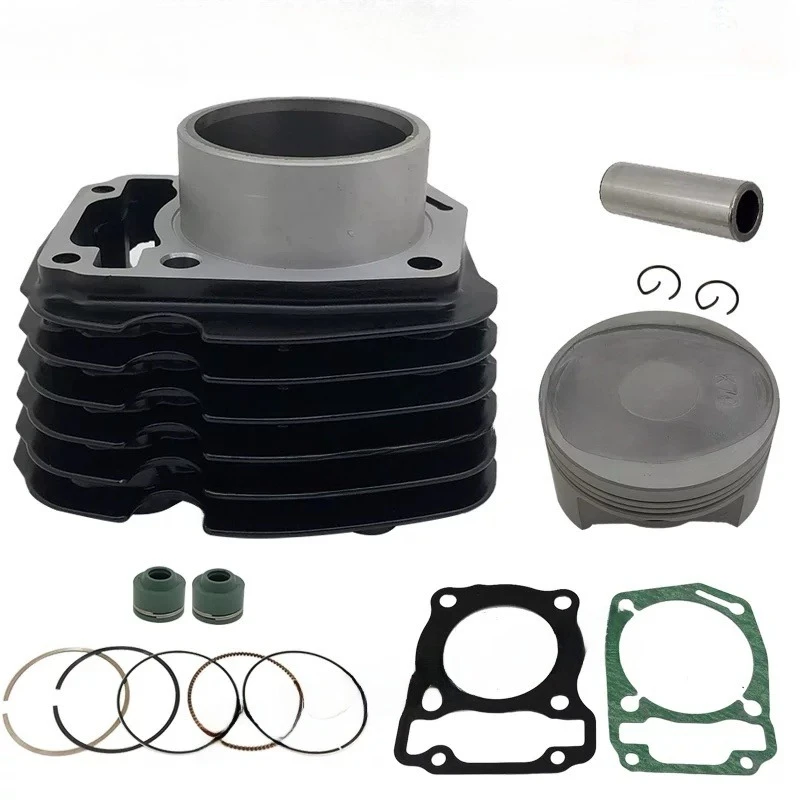 

61mm Engine Parts Motorcycle Cylinder Piston Ring Gasket Kit 14mm Pin for Honda CBF190 CBF190TR CB190R CB190X SDH175-6-7-10-11