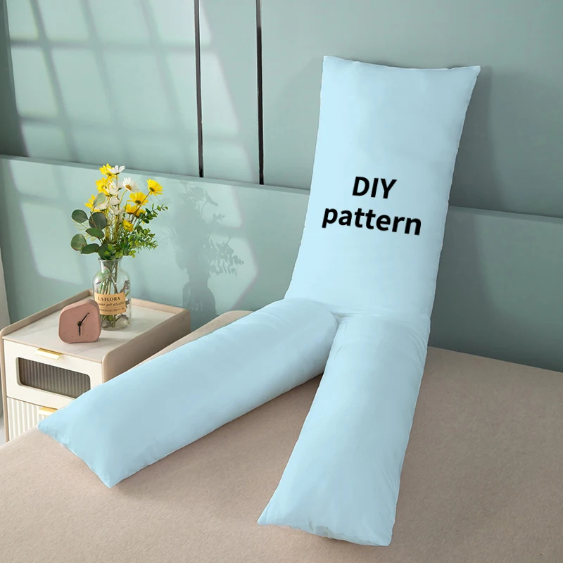 Federa Anime personalizzata Fai da te Stampa fronte-retro Regalo Otaku Per adulti Dakimakura Federa per gambe divise Puntelli da palcoscenico drammatico