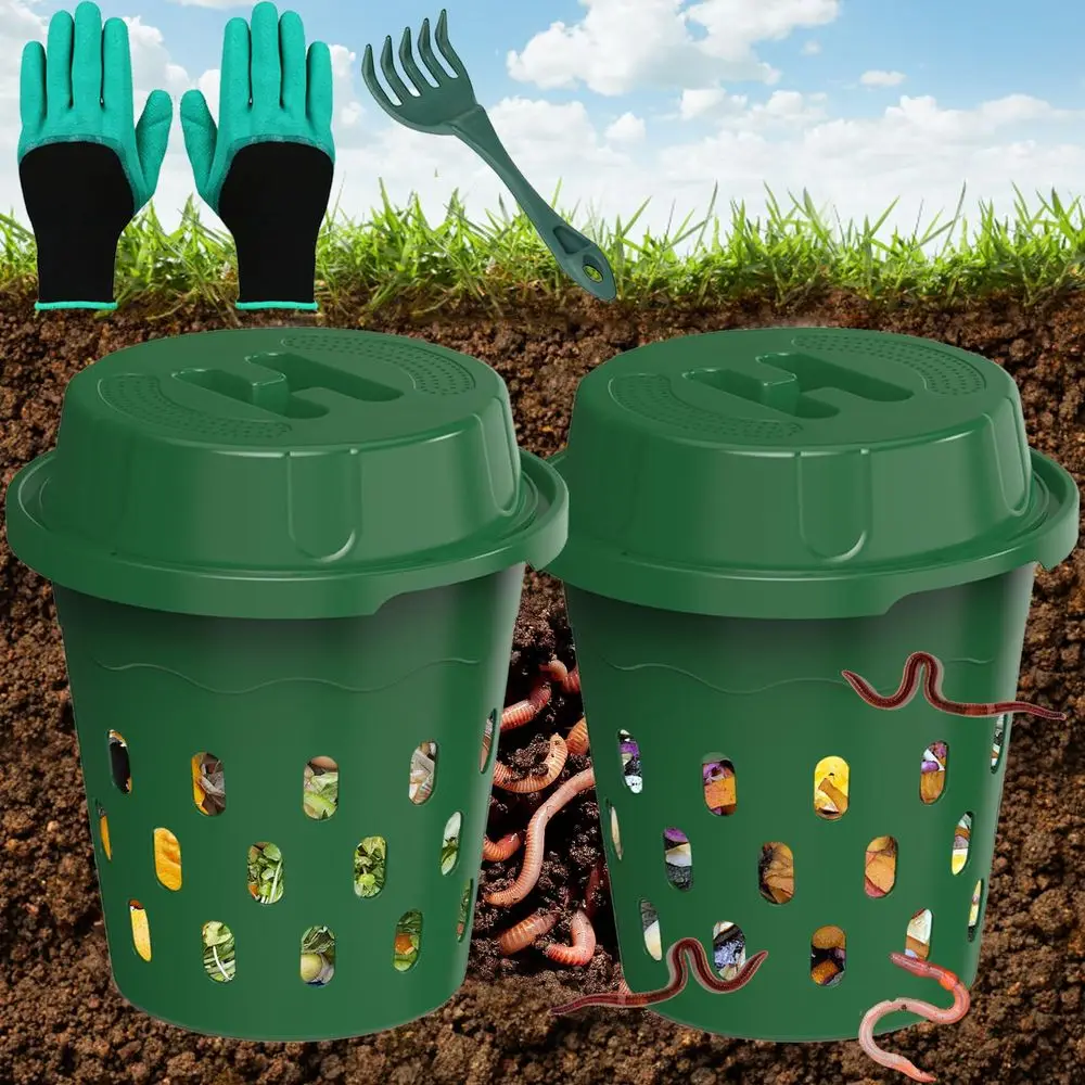 Worm Composter, 2Pa…
