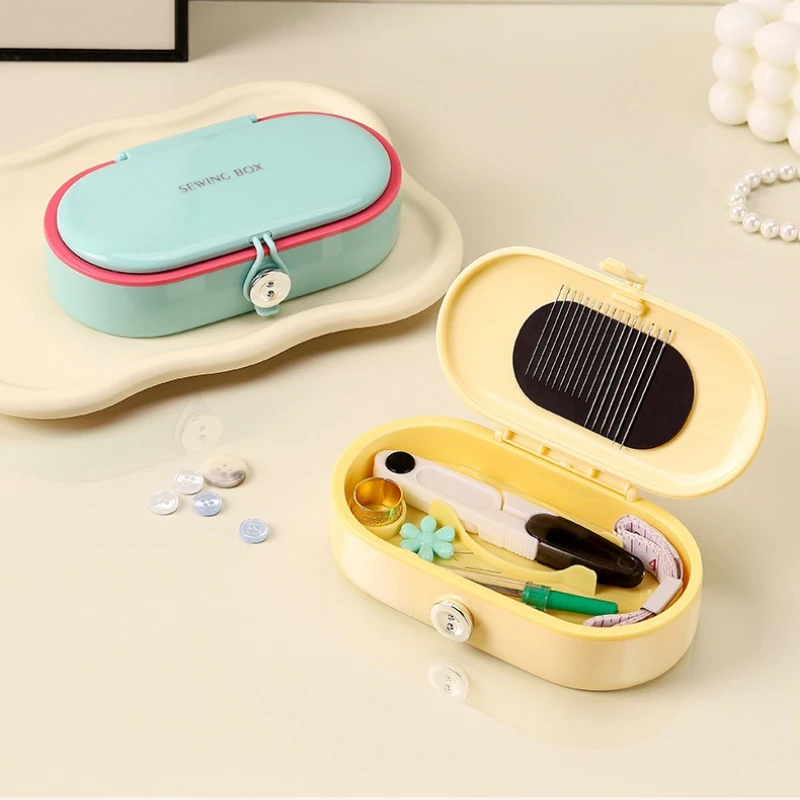 

Magnetic Sewing Box Household Sewing Quilt Sewing Bag Set Household Sewing Bag Storage Box