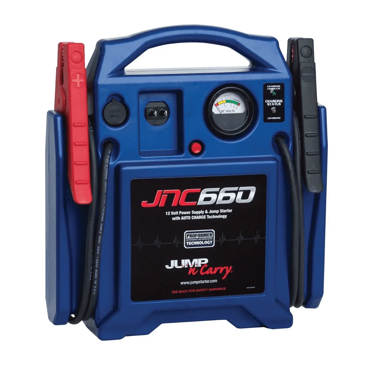 

JNC660 Jump-N-Carry 1700 Peak Amp 12 Volt Jump Starter
