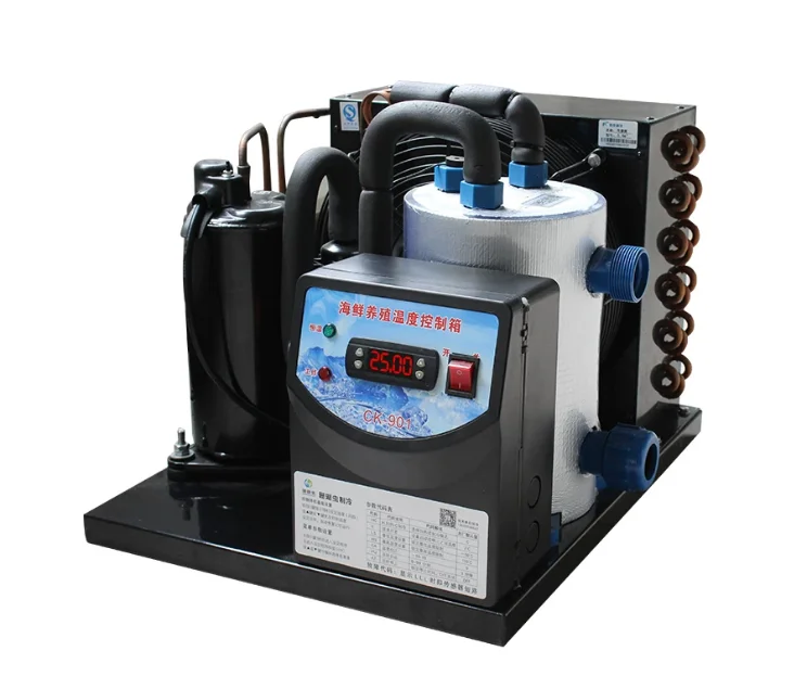 Fish pond refrigerator Open chiller Special fish farming cooling equipment