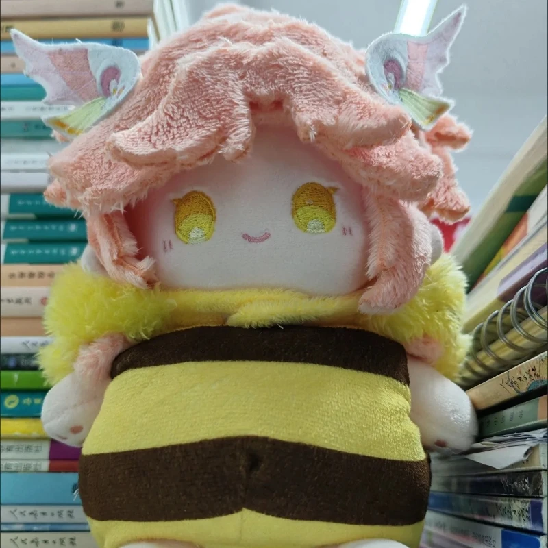 

20cm Anime Game Honor of Kings Kawaii Cosplay Soft Cotton Doll Body With Skeleton Dolia Cartoon Dress Clothes Up Toy Figure Gift