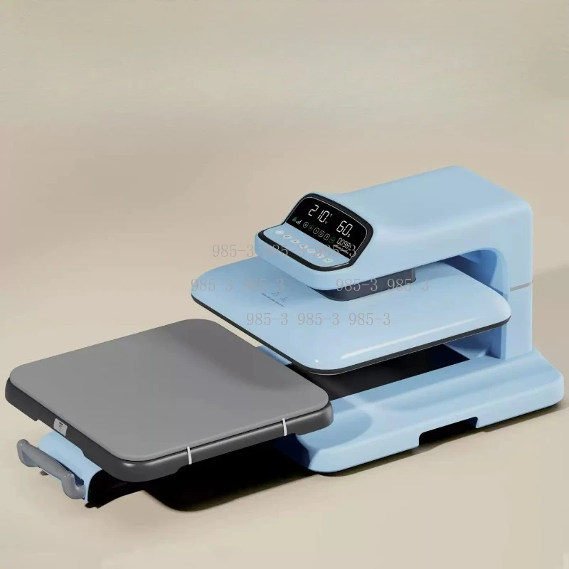 Small hot press machine fully automatic heat transfer for T-shirt printing