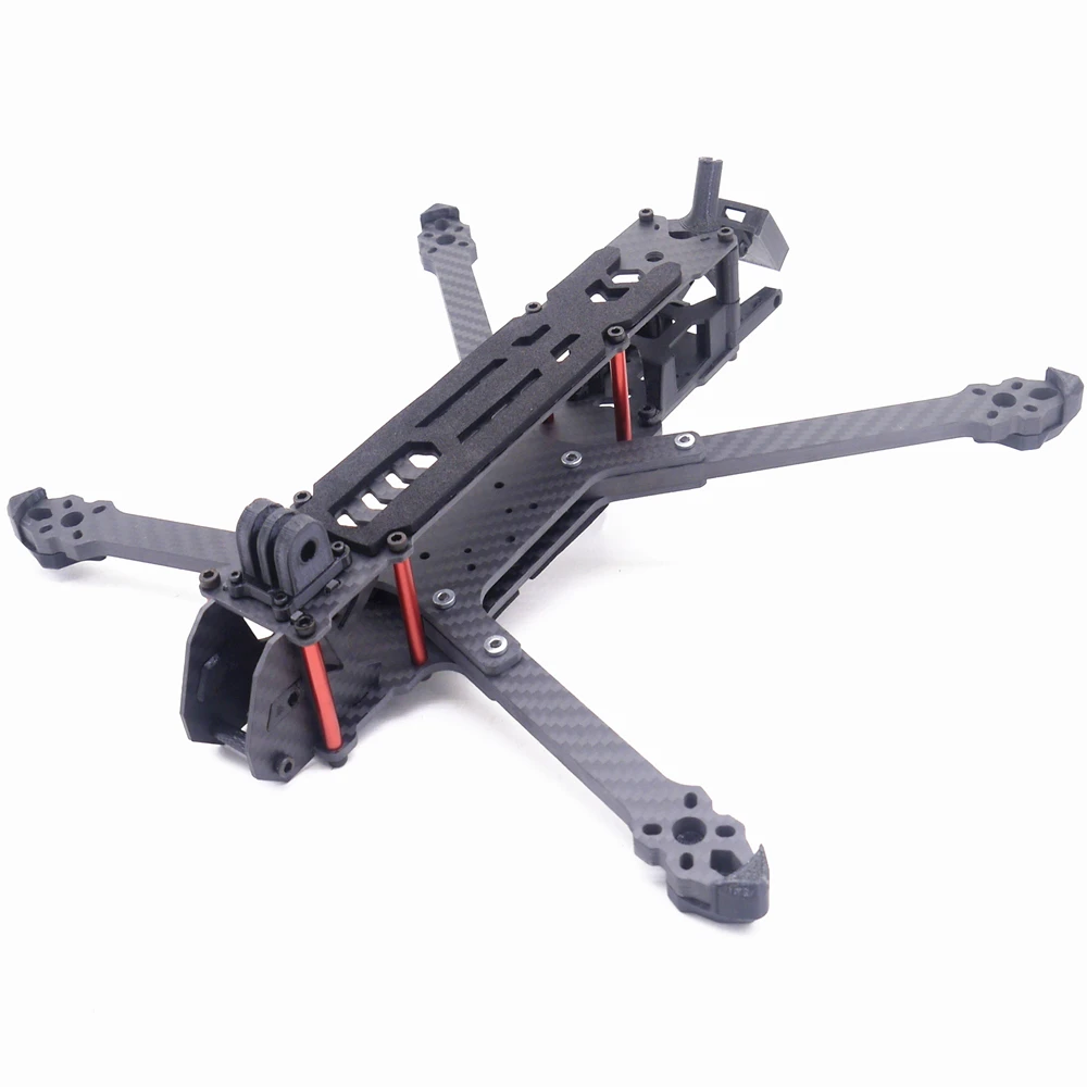 Erdog 7inch/8inch O3 Frame Kit FPV Freestyle RC Racing Drone with Print Parts O3 Air Unit HD Carbon Fiber Quadcopter Frame Kit