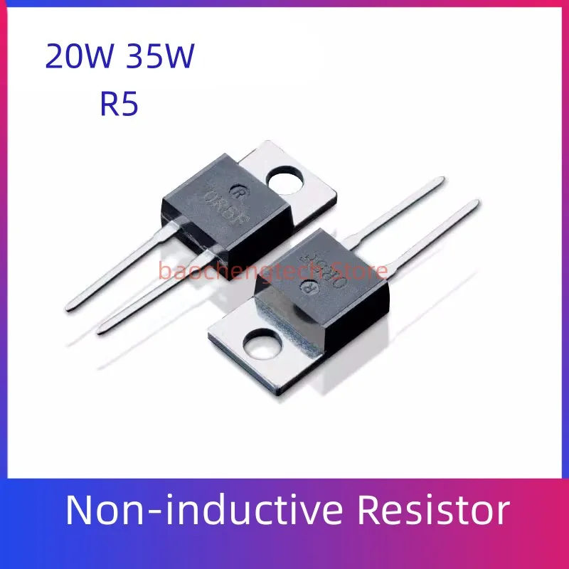 Non-inductive Resistor  RTP20  1%  20watts 35W  R5  Power Film Resistors 35watt  0.5ohmsRTP35