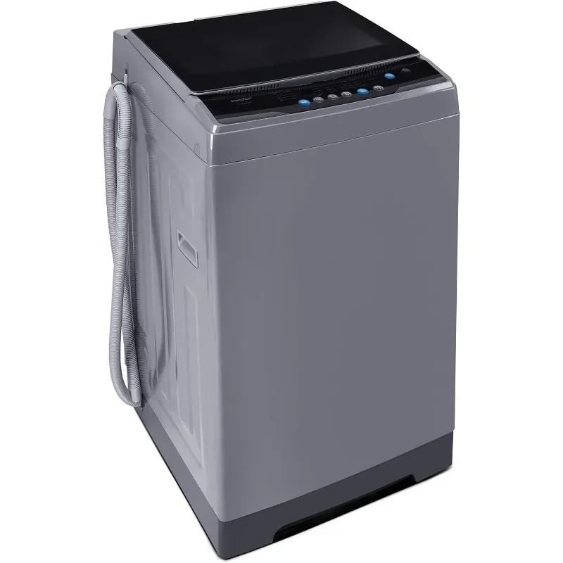 

1.6 Cu.ft Portable Washing Machine, 11lbs Capacity Fully Automatic Compact Washer with Wheels