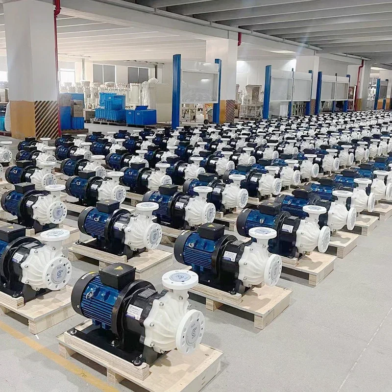 AMX series 370w chemical pump no leakage corrosion acid and alkali resistant PP/PVDF circulating centrifugal magnetic pump