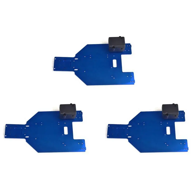 B78B-3X 10977 Aluminum Alloy Chassis Plate For VRX RC Car Remote Control Fit RH1043/1045 Rear Axle Design Desert Card