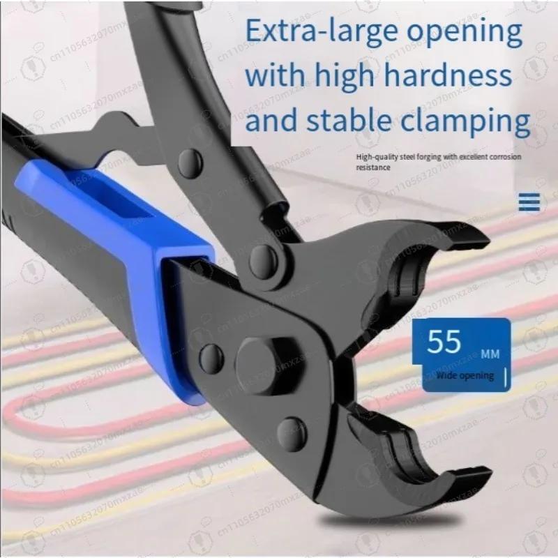 マニホールド取り外し用レンチ、地熱パイプ取り付け用プライヤー、清掃・分解用多機能パイプレンチ