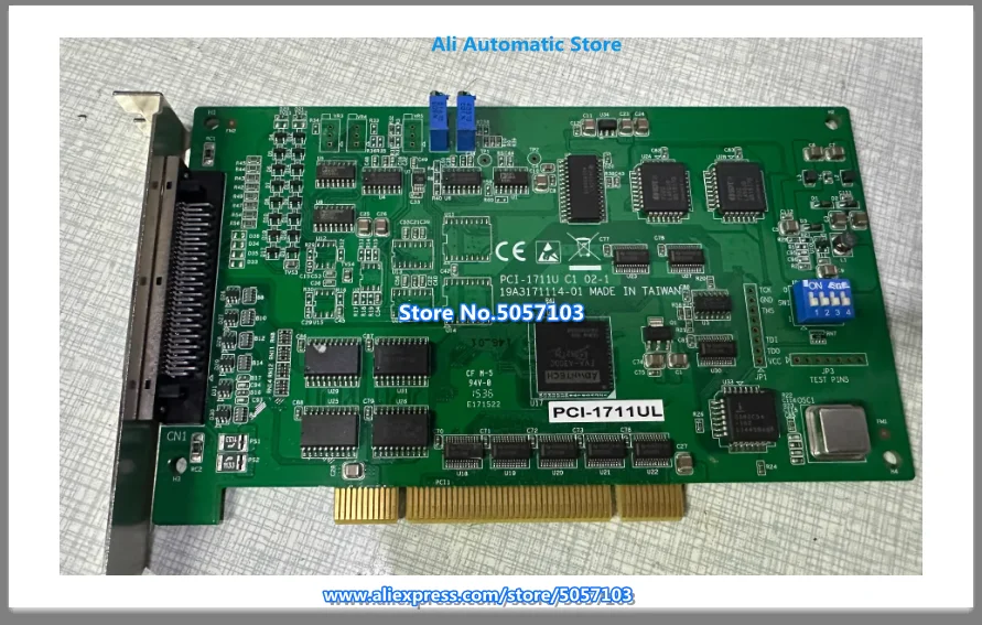 PCI-1711UL DAQ Card 1711 Data Acquisition Card 90% New Tested