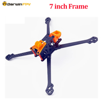 DarwinFPV Darwin129 7Inch 280 Wheelbase Carbon Fiber Frame for 2207 2806.5 Brushless Motor 7inch propeller 7\