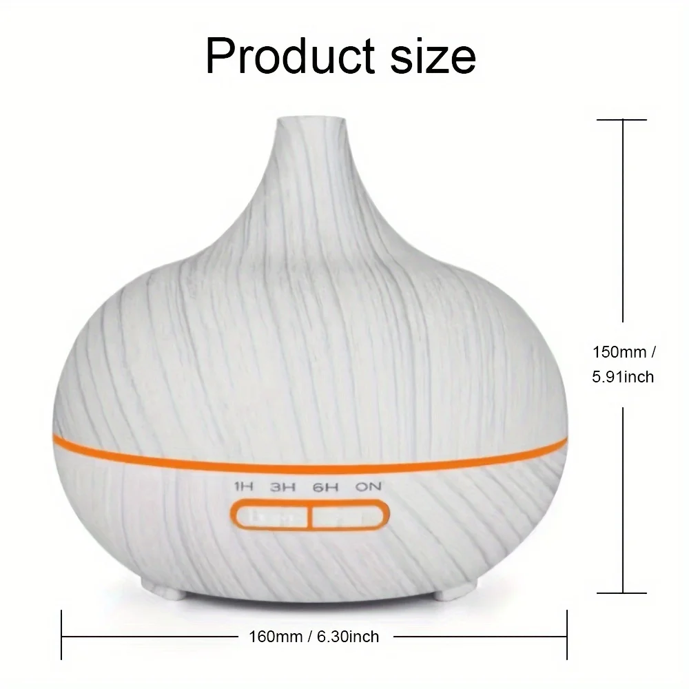 Diffuser For Home For Home 550ml Essential Oil Aroma Oil Diffuser  Remote Control Soundwave technology Aromatherapy Oil Aroma Oi