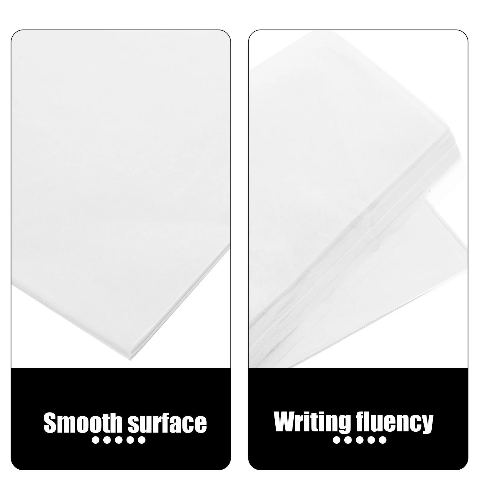 100 枚透明紙トレースオフィス書道スケッチ書き込み半透明