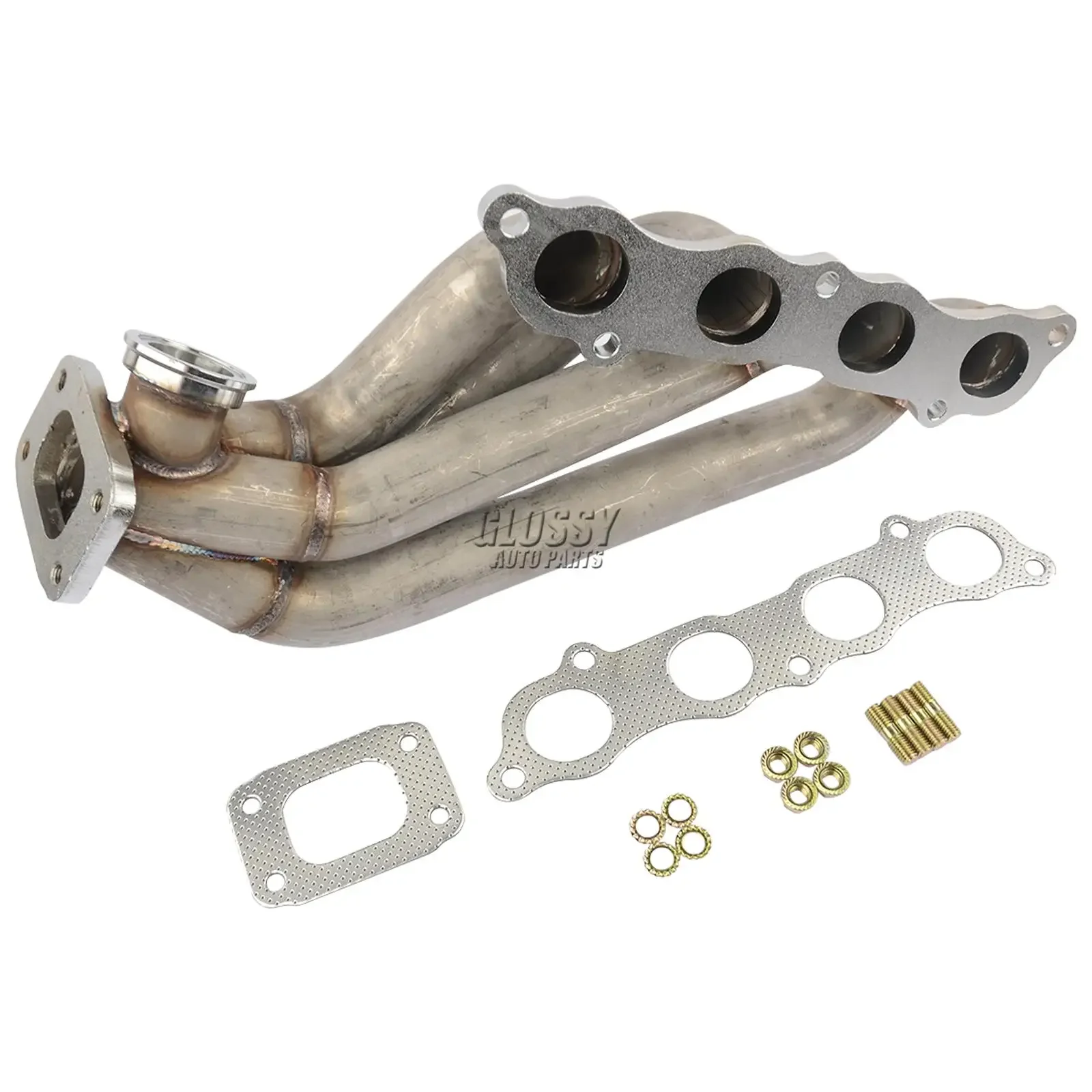 AP03 Turbo Exhaust Manifold T3 T4 Turbocharger For Honda Civic SI Acura RSX K20 Motor