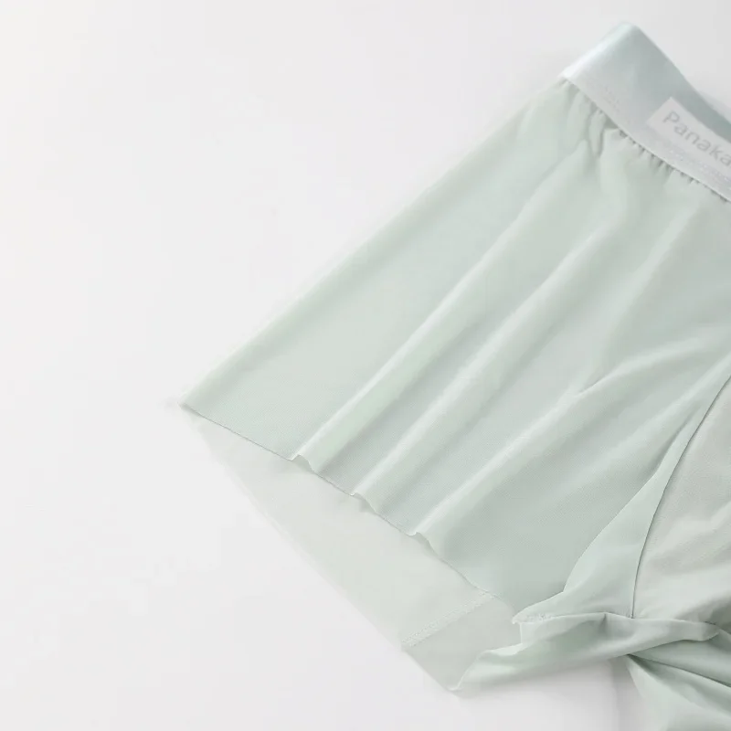 ชุดชั้นในนักมวยชายชายนักมวยชุดชั้นในชายกางเกงบุรุษกางเกงขาสั้นกางเกงผู้ชายเซ็กซี่กางเกงลื่นชุดชั้นในไม่มีรอยต่อ