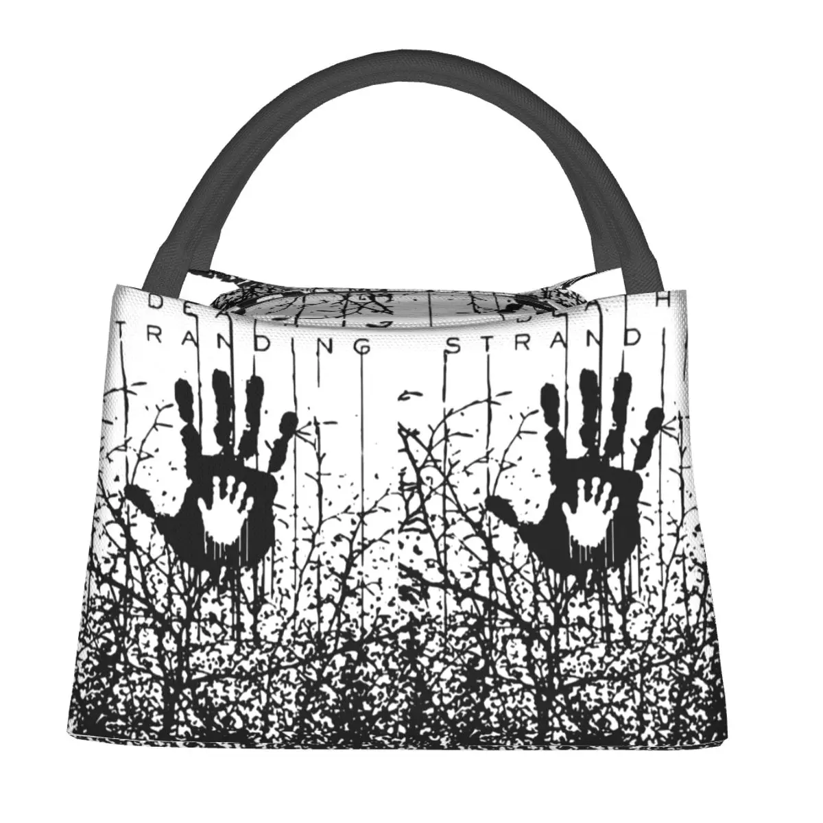 

In The Forest Death Stranding Game For Fans Insulated Lunch Bag for Women Children Portable Food Boxes Thermal Lunch Box Tote