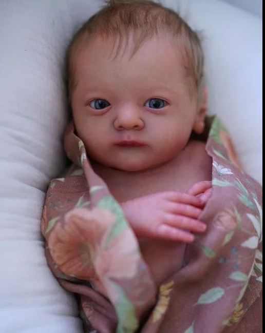 

NPK 18 Inch Vera Reborn Doll Kit - Limited Edition Lifelike Soft Touch French Color with Cloth Body for Collectors