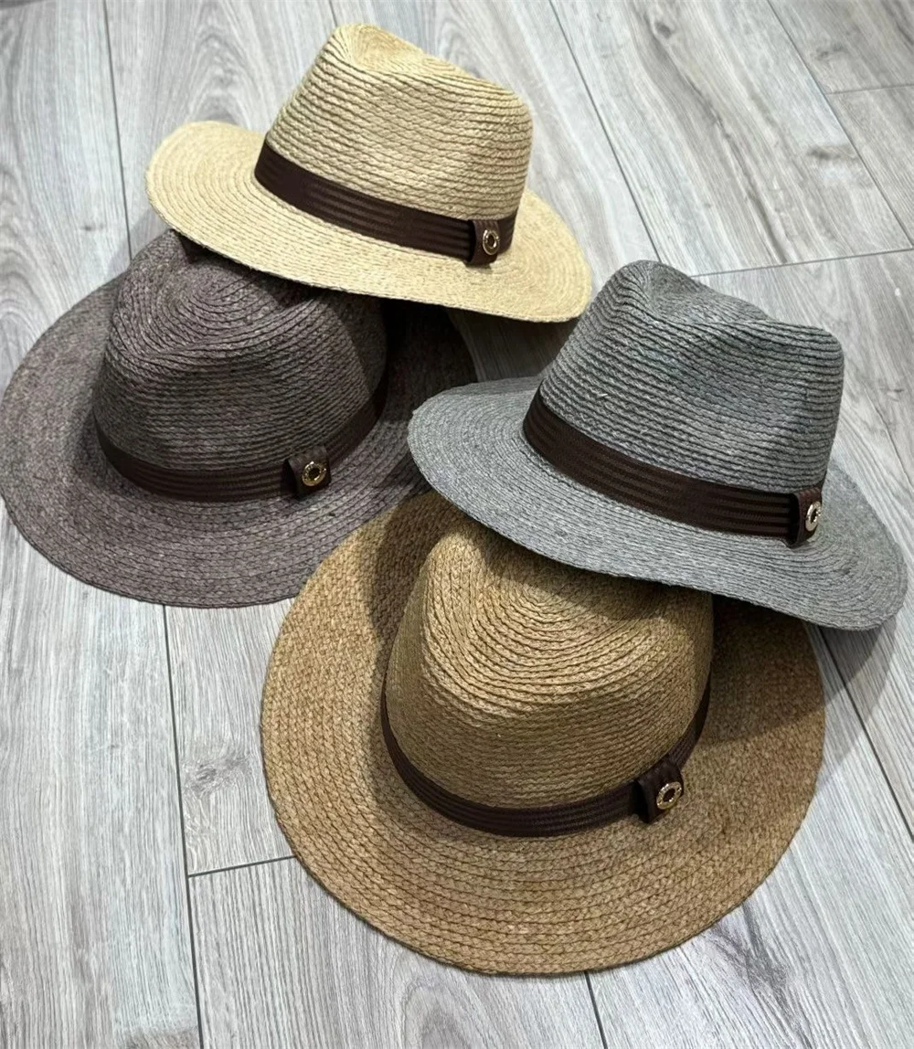 

26 Raffia Straw Hat Versatile Cap Sun Protection Vacation Hat For Women