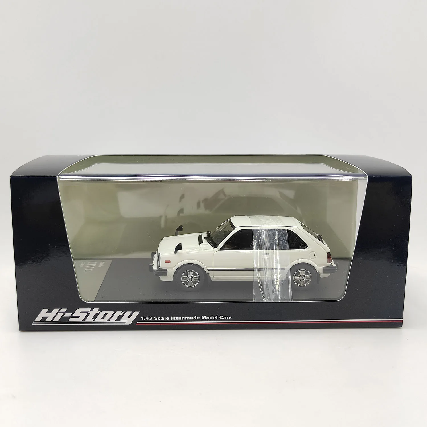 

Приветствующая модель автомобиля из смолы Honda CIVIC CX 1974, масштаб 1:43,